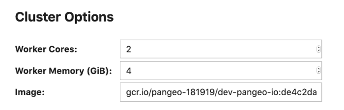 Pangeo-post-settings