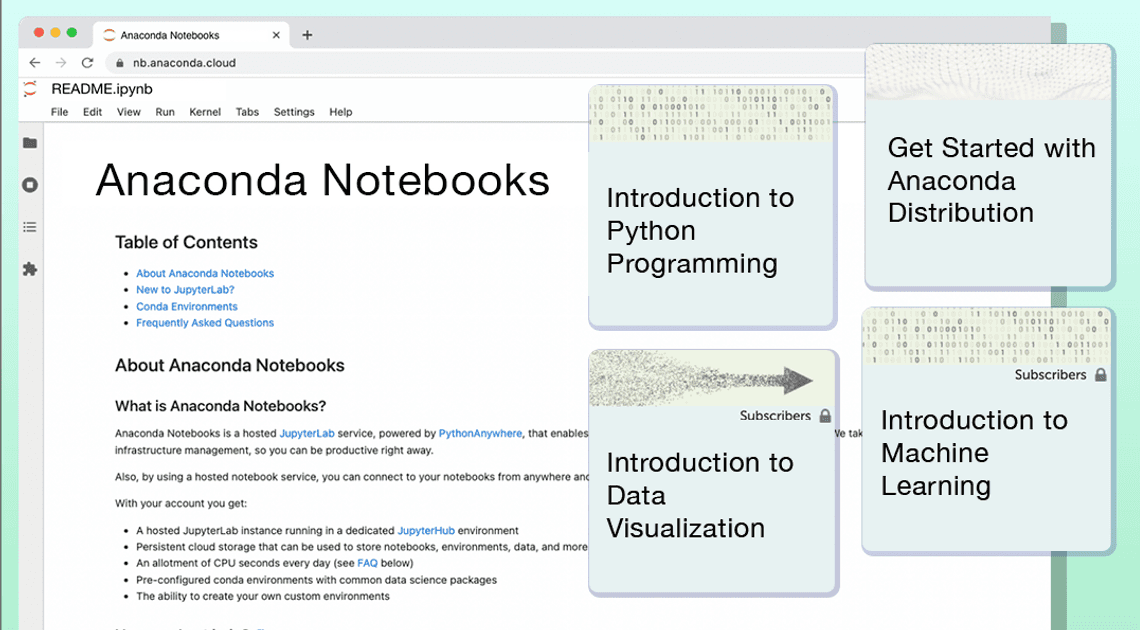 Anaconda | Introducing Data Science Training and Cloud-Hosted…